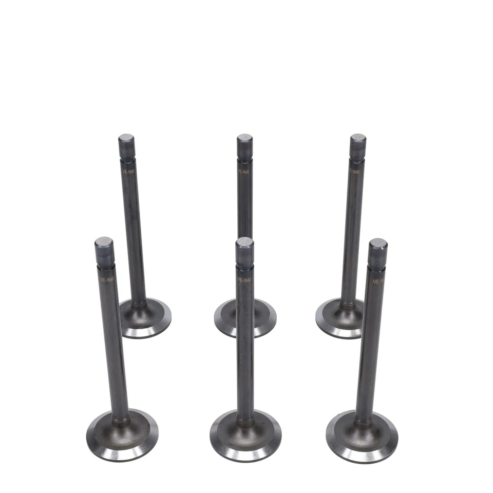 6 válvulas de escape Chevrolet 216 235 L6 1941-1947 6 cilindros NUEVO 40 41 42 43 44 45 Foto 1 de 4