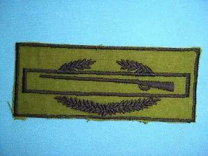 VIETNAM WAR SUBDUED PATCH, US ARMY COMBAT INFANTRYMAN - Picture 1 of 2
