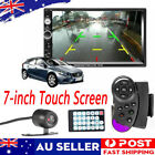 7" Double 2din Car Stereo Radio Bluetooth Touch Screen Usb Aux Mp5 Player&camera
