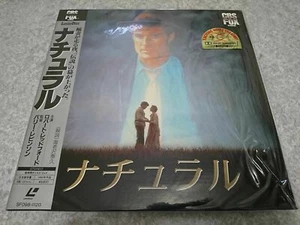 THE NATURAL 1984 SF098-1120 Japanese Laserdisk 2LD New Still Sealed w/OBI - Picture 1 of 2