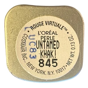 LOreal Colour Riche Lipcolour Lippenstift 845 UNGEZÄHMT KHAKI 0,13 Unzen eingestellt - Bild 1 von 3