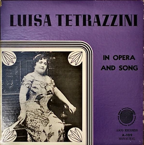 LUISA TETRAZZINI: In Opera and Song-NM1962 2LP MONO HEAVY GATEFOLD - Bild 1 von 2