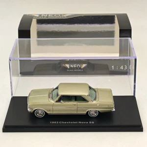 NEO 1/43 Chevrolet Nova SS 1963 modelos de resina verde colección de coches - Imagen 1 de 6
