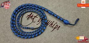 4 Feet 12 Plaits Paracord Nylon Heavy Duty Whip Premium Bullwhip Easy Cracking - Picture 1 of 11