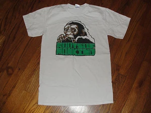 Camiseta Vintage Roots Of Mankind Blanca Pequeña 100 % Algodón Mono Helix Evolution - Imagen 1 de 3