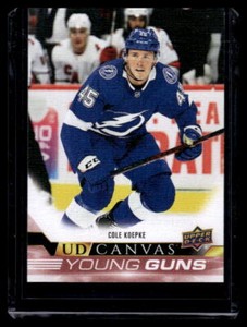 ✅ 2022 UD Series 2 Canvas Young Guns Cole Koepke  #C234 Tampa Bay