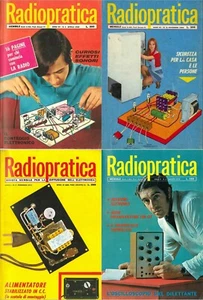 53 Old Issues of Radio Pratica - Italian Electronics Magazine (1968-1972) on DVD - Imagen 1 de 12