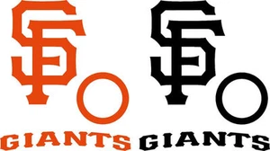 San Francisco Giants Cornhole Board Decal Kit- Bean Bag Toss Large 6 Piece Set - Picture 1 of 1