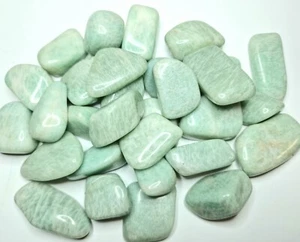 AMAZZONITE Minerali Burattati Cristalloterapia,colore,cristallo,quarzo CHAKRA - Imagen 1 de 2