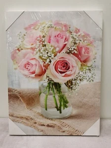 Bild*Gallerie*Gemälde*Leinwand*Wandbild*Druck*Rosen*Blumenbild*Blume - Picture 1 of 2