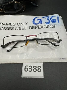 NEOSTYLE “SPYDER 1 878 Germany Black/Red Matte Eyeglasses Frame 48/20 - Picture 1 of 8