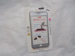 360 Grad Schutz Hülle für iPhone 6 Plus Silber - Bild 1 von 4