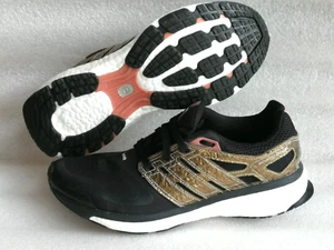 Zapatillas de running ADIDAS Energy Boost LTD negras y doradas nuevas - Imagen 1 de 6