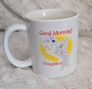 Taza de café vintage Pillsbury Doughboy 1999 Good Morning Doughboy rara  - Imagen 1 de 2