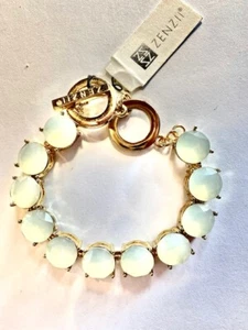 ๐๐Zenzii White Fashion Crystal Bracelet 26662๐๐ - Picture 1 of 1