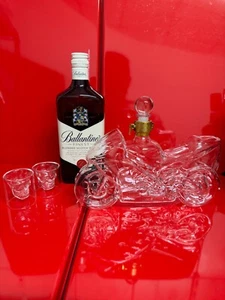Ballantine's Scotch Whisky, 0,7lt +2xTotenkopf Shotglässer + 1xMotorrad Dekanter - Bild 1 von 3