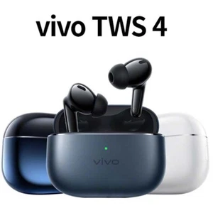 ViVO TWS 4 Earphone Wireless 55dB Headset Bluetooth 45H Active Noise Cancelling - Picture 1 of 15