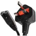 2 Pin Mains Power Lead Figure of 8 Cable Compatible with Play Station 5 | 2m-5m