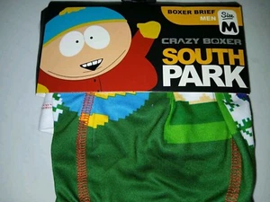SOUTH PARK MENS BOXER BRIEFS (SIZE MEDIUM) - Picture 1 of 9
