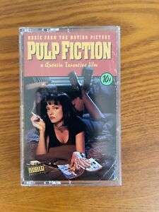Ruban cassette pulp fiction MCA étui à ruban adhésif et insert vintage 1994 ville universelle