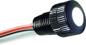 Oznium BRIGHTEST Light Bolt - Flush Mount 12V LED Light for Bumper, Grille, Cars - Picture 1 of 12