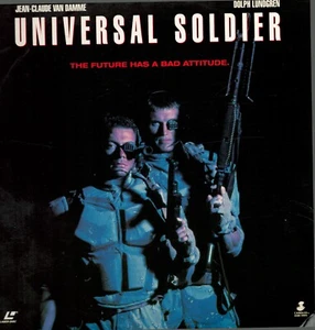 Universal Soldier (Laserdisc) "The Future Has a Bad Attitude " Van Damme - Picture 1 of 2