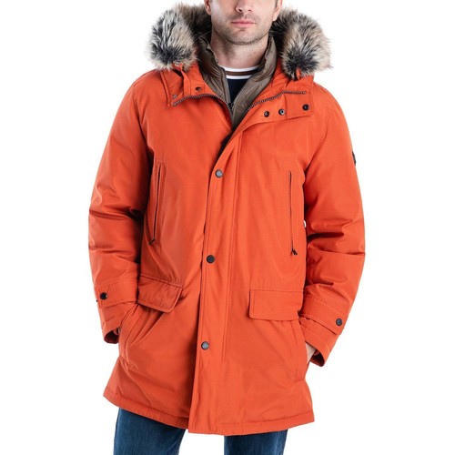 Michael Kors Parka Snorkeling Uomo Pesante con Cappuccio e Collare Supporto con