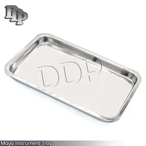 Mayo Tray 10.75'' x 6.75'' x1'' Surgical Instruments - Picture 1 of 4