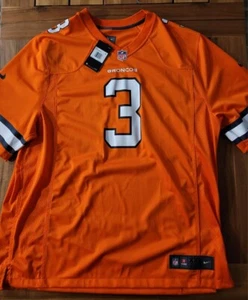 Camiseta Nike de los Denver Broncos NFL - #3 Russell Wilson nueva con etiquetas XXL para hombre - Imagen 1 de 2