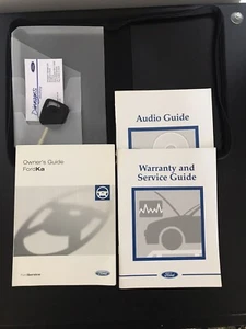 03-07 FORD KA OWNERS HANDBOOK MANUAL PACK AND WALLET Print 2007 Ref15146 - Picture 1 of 4