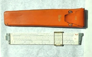 Vintage K&E 68 1100 Slide Rule with Leather Case Keuffel & Esser Deci Lon 10 - Picture 1 of 8