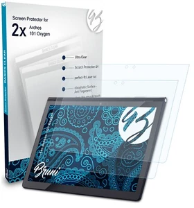 Bruni 2x Protective Film for Archos 101 Oxygen Screen Protector - Picture 1 of 8