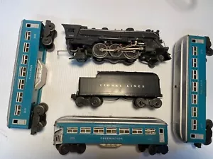 Lionel 1666E Locomotive 2466WXTender 2430 2430 2431 passenger cars TESTED - Picture 1 of 14