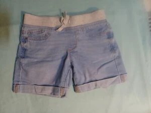 Girls Wonder Nation mid thigh length Jean Shorts 7 - Picture 1 of 10