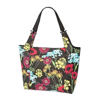 Athena Floral Large Shoulder Bag Tote Nanette Lepore NEW - Image 1 of 4