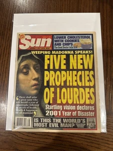 SUN Tabloid September 19, 2000 Phophecies Bagged And Boarded!!!!! - Picture 1 of 9