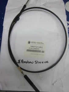 JOHNSON EVINRUDE 20 25 30 HP TILLER HANDLE THROTTLE CABLE 398243 1990 - 1999 YRS - Foto 1 di 10