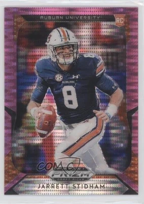 2019 Panini Prizm Draft Picks Pink Pulsar Jarrett Stidham #119 Rookie RC - Image 1 of 2