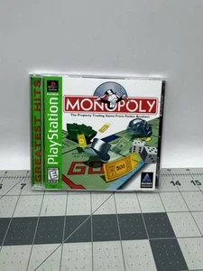 PlayStation PS1 Monopoly Greatest Hits CIB  Disc Manual Hasbro - Picture 1 of 6