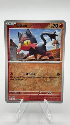 Litten 032/162 SV05: Temporal Forces Reverse Holo - Image 1 of 2