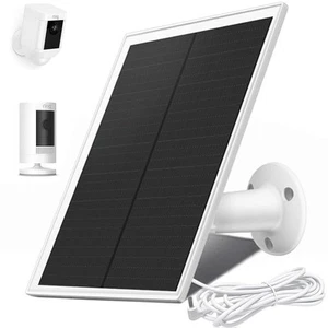 Solar Panel for Ring Camera,6W Solar Charger Compatible with Ring Stick Up Ca... - Bild 1 von 8