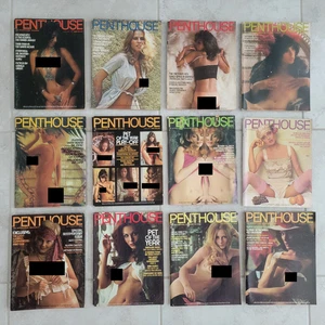 Penthouse Magazine lot 1974 full year - Bild 1 von 7