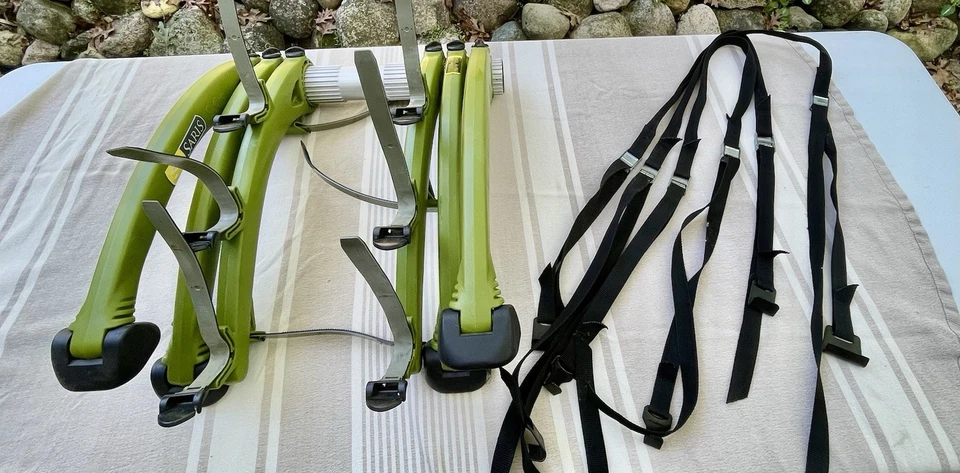 Portabicicletas Saris Bones 3 verde raro Foto 1 de 4