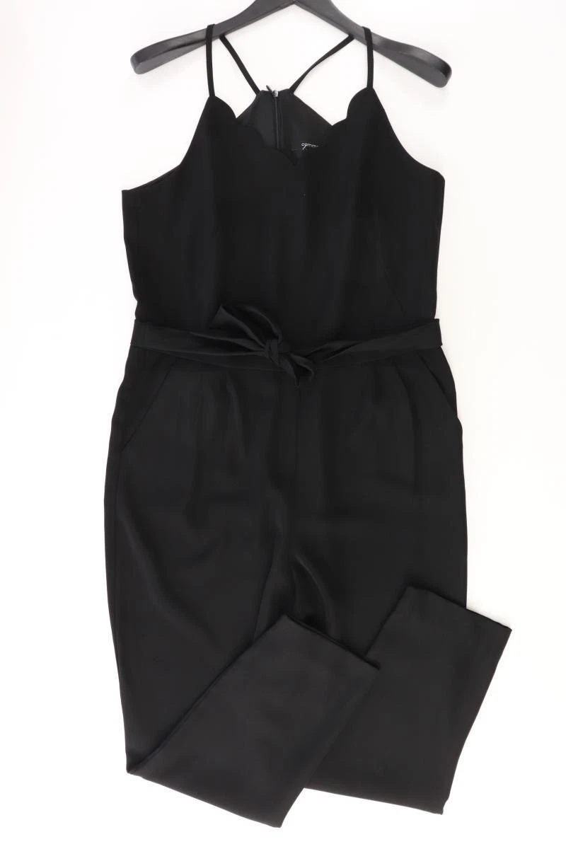 Comma Damen Overall Aus Crêpe – Lässiger Schnitt, V-Ausschnitt, Weite Beine, Regular Fit