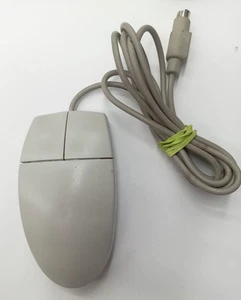 VINTAGE Logitech 2 Button PS/2 Mouse Model M-S34 - Picture 1 of 3