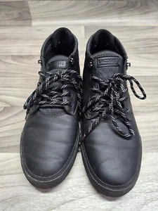 Botines negros de gamuza de cuero Lacoste Esparre Chukka para hombre talla US 8 UK 7 - Imagen 1 de 8