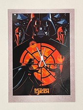 STAR WARS - RETURN OF THE JEDI 40th ANNIVERSARY Vader and Luke card Topps 2023