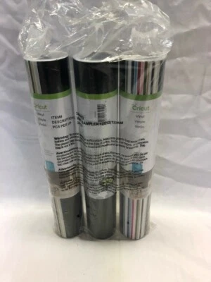 Cricut 12"x12" Vinyl Sampler, 12 Piece (pack of 3) - Image 1 of 2