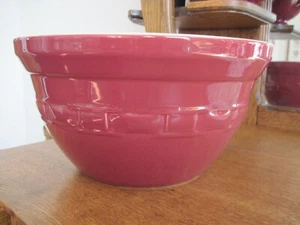 Longaberger Pottery Woven Traditions Paprika Mixing Bowl XL 11.75" - Picture 1 of 8