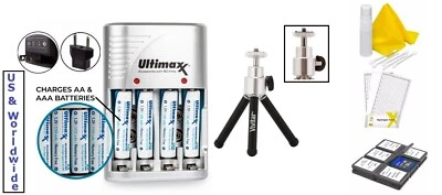 8pcs Super Saving Accessory Kit For Canon Powershot SX150 IS - Image 1 of 4